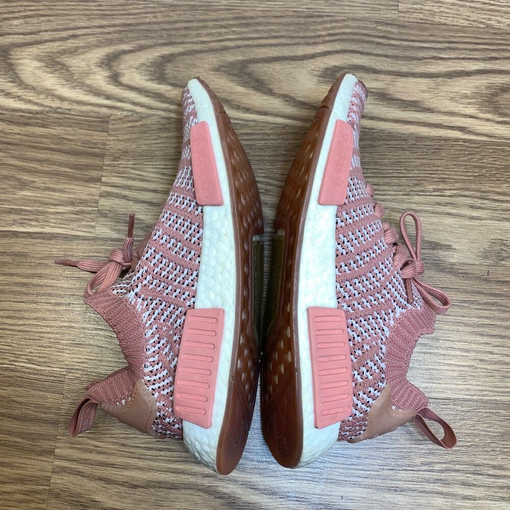 adidas NMD R1 STLT Primeknit Ash Pink Womens Size 7 #CQ2028 Sneakers Shoes - Picture 2 of 9